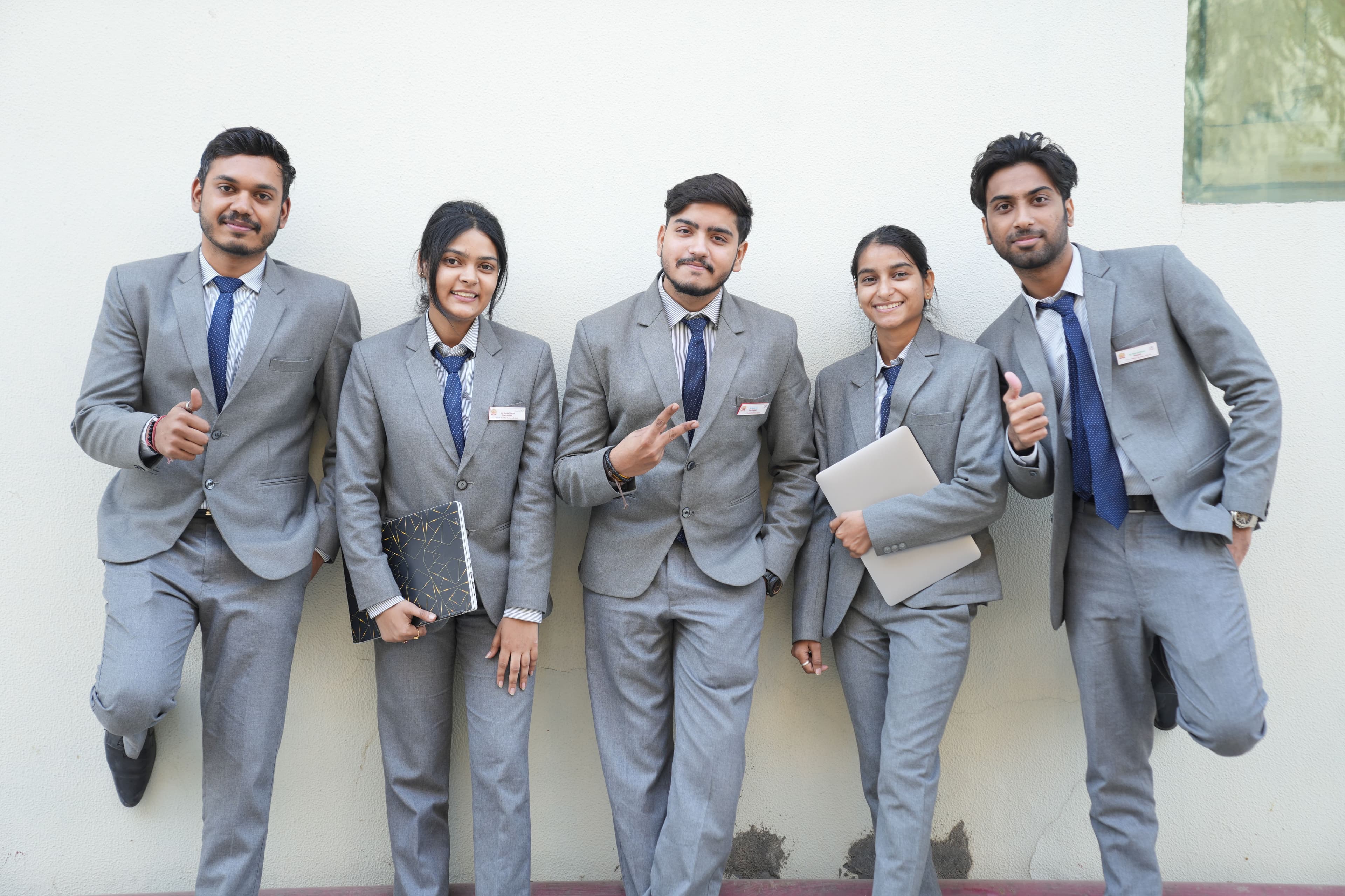 Students preparing for competitive exams